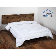 Couette tempérée 350gr/m² antiacariens LOVELY HOME - 220 x 240 cm - Blanc LOVELY HOME