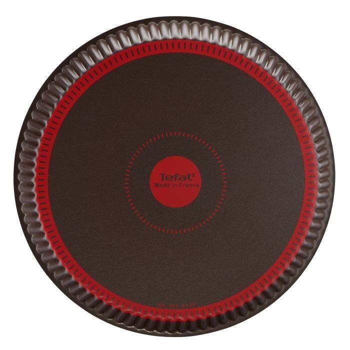 TEFAL Moule a tarte J1608302 diametre 27 cm marron SUCCESS TEFAL