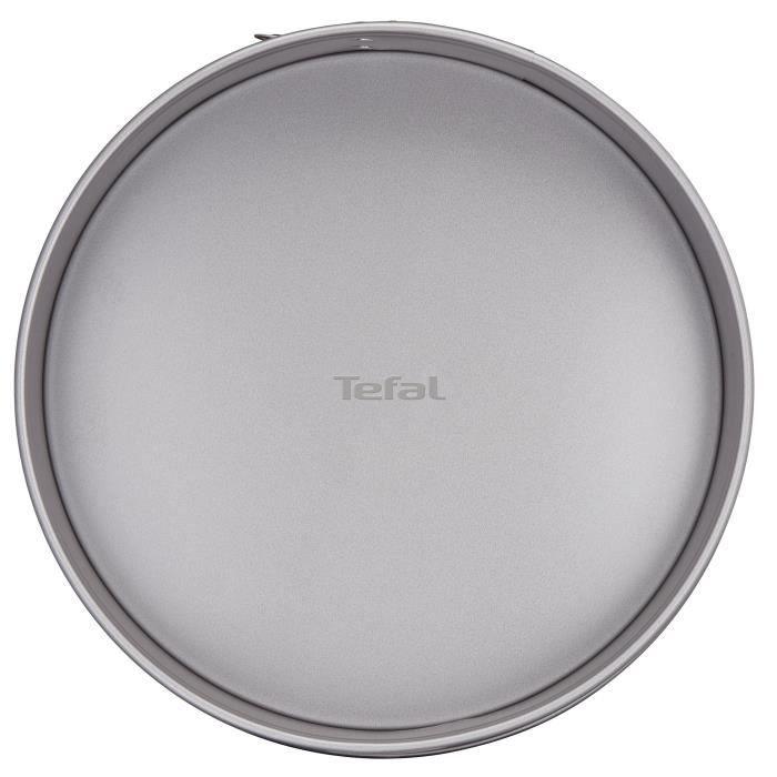 TEFAL Moule a charniere Delibake en acier - Ø 25 cm - Rouge et gris TEFAL