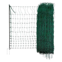 KERBL Filet pour les poules 25 m - 106 cm - double pointe - vert - non électrique KERBL