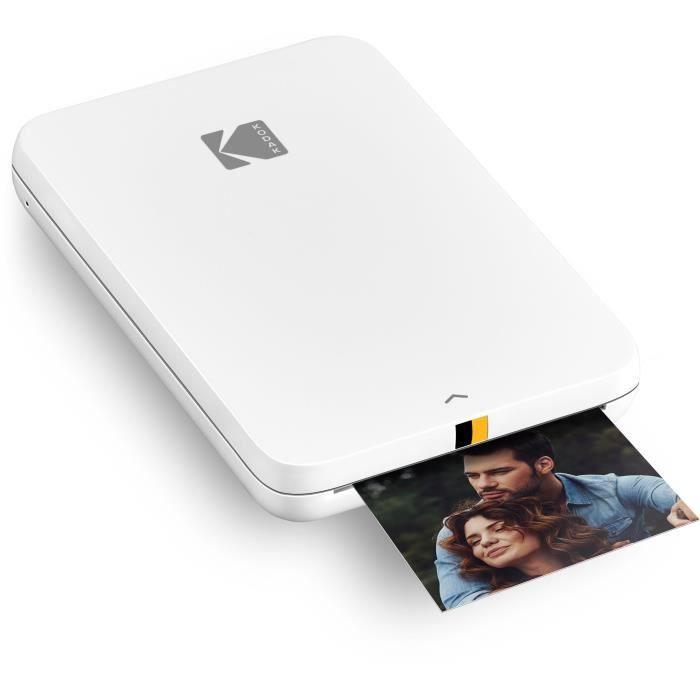 Imprimante Photo Mobile instantanée - KODAK - Step Printer Slim - Photos 5,1 x 7,6 cm Papier Zink - iOS et Android KODAK