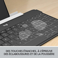 Clavier Sans Fil - LOGITECH - Keys-To-Go - AZERTY - Bluetooth - 180g - Rose Blush LOGITECH