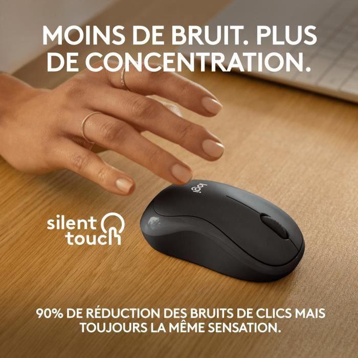 Souris Sans fil - LOGITECH - M240 - Bluetooth - Compacte - Portable - Suivi fluide - Graphite LOGITECH