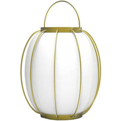 Lampe de table sans fil - LUMISKY - TULUM - H27 cm - Poignée en métal - Doré - LED blanc chaud et blanc froid LUMISKY
