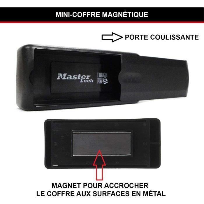 Boîte a Clés Magnétique - MASTER LOCK - 207EURD - Idéale pour cacher vos clés de voiture MASTER LOCK