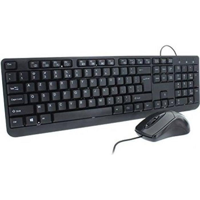 MOBILITY LAB COMBO : Clavier et souris - Noir MOBILITY LAB