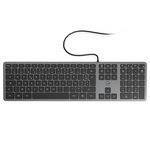 MOBILITY LAB Clavier filaire Slim finition métal - Space Grey - AZERTY MOBILITY LAB