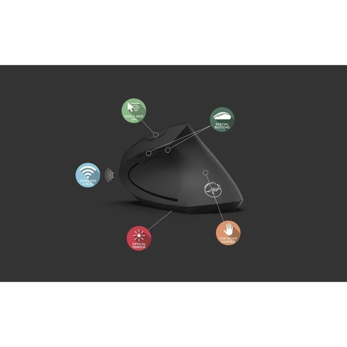 Souris ergonomic sans fil verticale - MOBILITY - 2.4Ghz MOBILITY