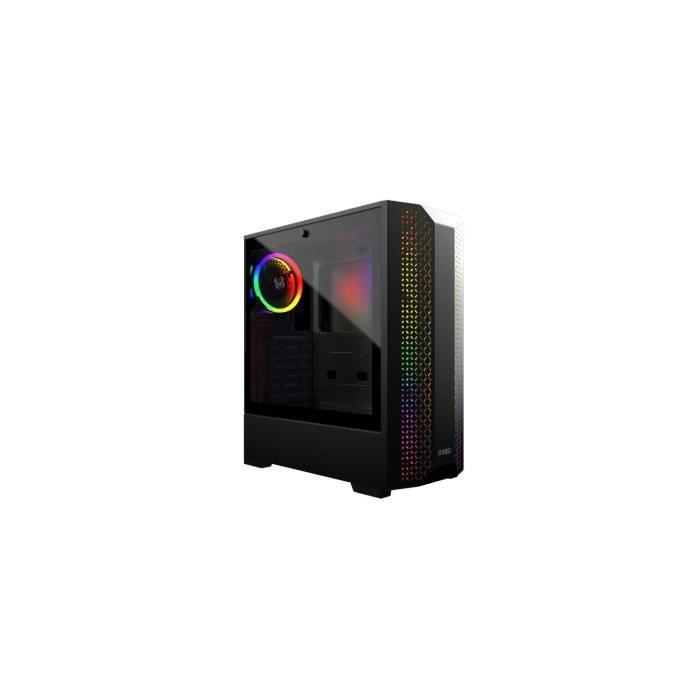 MRED - Boîtier PC Gamer ATX - Noir RGB Dream Eyes MRED