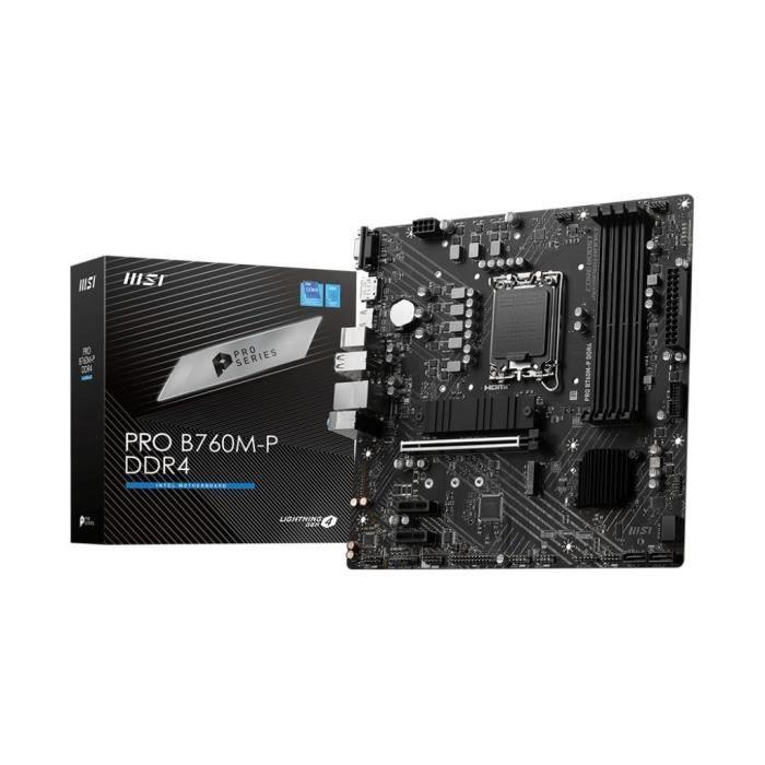 Carte Mere - MSI - PRO B760M-P (911-7E02-009) MSI