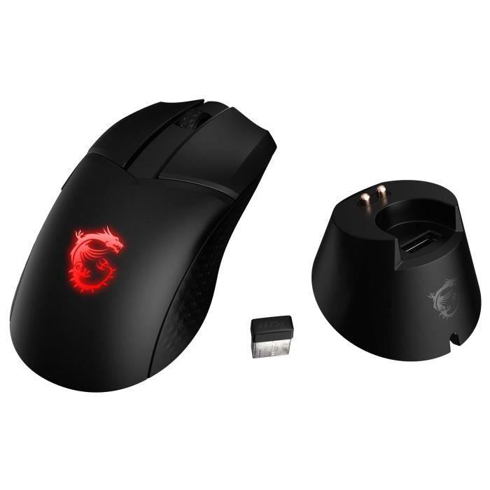 MSI MICRO-STAR INTERNATIONAL CLUTCH GM41 Souris - Sans fil et léger MSI