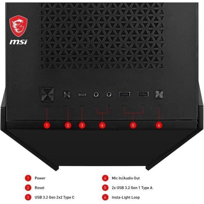 Boîtier PC - MSI - MEG PROSPECT 700R MSI