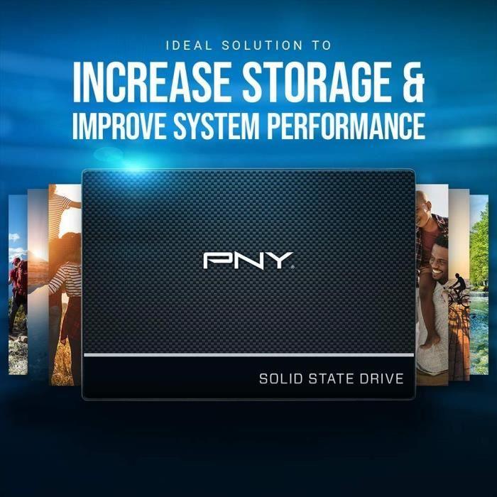 PNY - CS900 SATA - Disque SSD - 2,5 - 250GB PNY