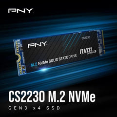 Disque dur interne SSD - M2 - NVMe -  1 TB - PCIE - CS2230 PNY