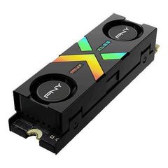 PNY - CS3150 XLR8 Gaming EPIC-X RGB - Disque dur SSD Interne - 1To - M.2 NVMe - RGB Heatsink (M280CS3150XHS-1TB-RB) PNY