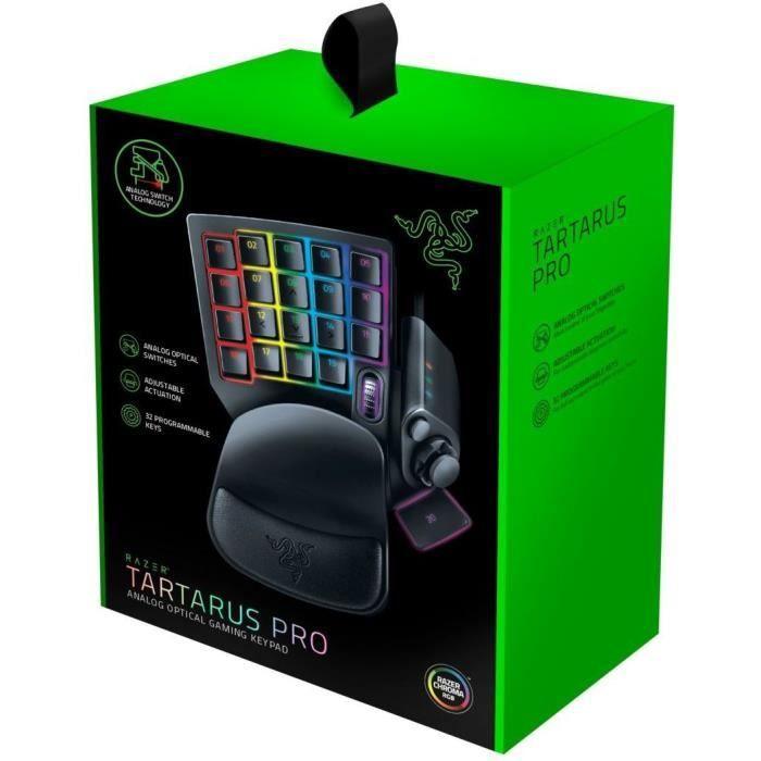 RAZER - CLAVIER D'ORDINATEUR TARTARUS PRO ANALOG MERCURY RAZER