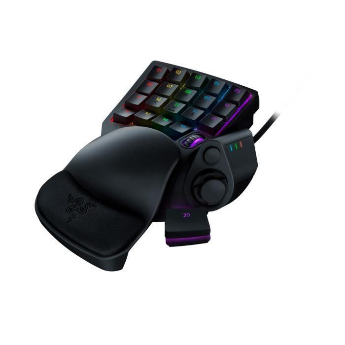 RAZER - CLAVIER D'ORDINATEUR TARTARUS PRO ANALOG MERCURY RAZER