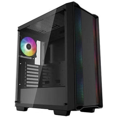 Boitier sans alimentation - DEEPCOOL - CC560 ARGB Noir - Moyen tour - Format ATX - Ventilateur(s) inclus 4x120mm LED ARGB DEEPCOOL