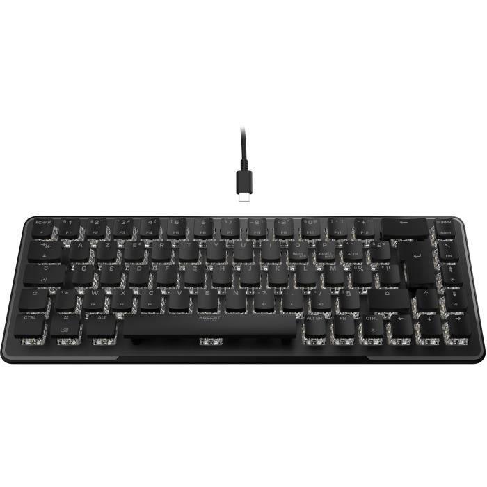 Clavier filaire - Optique et mécanique - ROCCAT - Vulcan II Mini - AZERTY - Rétro-éclairage - Noir ROCCAT