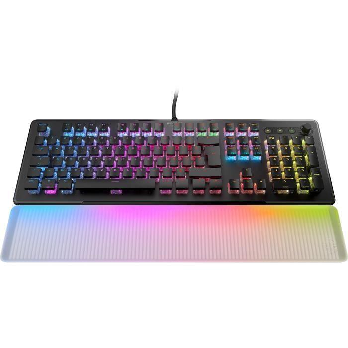 Clavier gamer optique et mécanique - ROCCAT - ROC-12-004 Vulcan II Max - Linéaire - Éclairage RGB - Noir ROCCAT