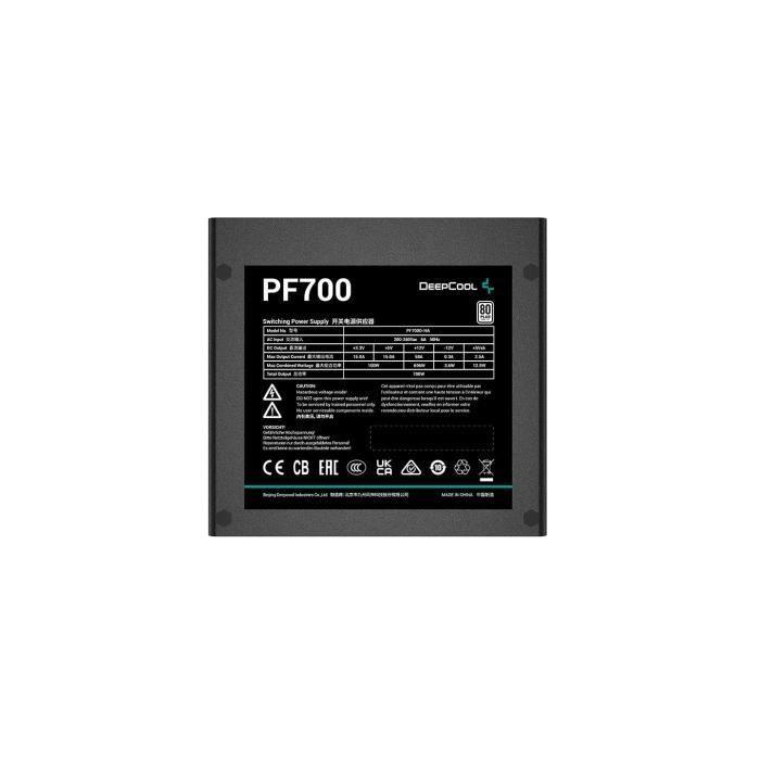 Alimentation PC Interne - DEEPCOOL - PF700 (80+ White) - 700W (R-PF700D-HA0B-EU) DEEPCOOL