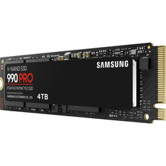 SAMSUNG - 990 PRO - Disque SSD Interne - 4 To - PCIe 4.0 - NVMe 2.0 - M2 2280 - Jusqu'a 7450 Mo/s (MZ-V9P4T0BW) SAMSUNG