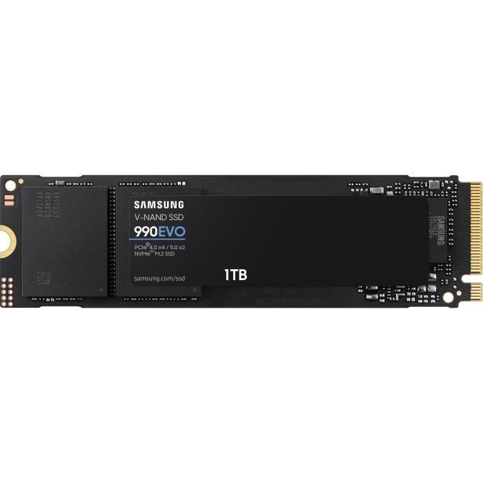 SAMSUNG - 990 EVO - SSD Interne - 1 To - PCIe 4.0 x4 SAMSUNG