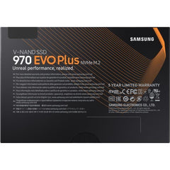 SAMSUNG - SSD Interne - 970 EVO PLUS - 2To - M.2 NVMe (MZ-V7S2T0BW) SAMSUNG