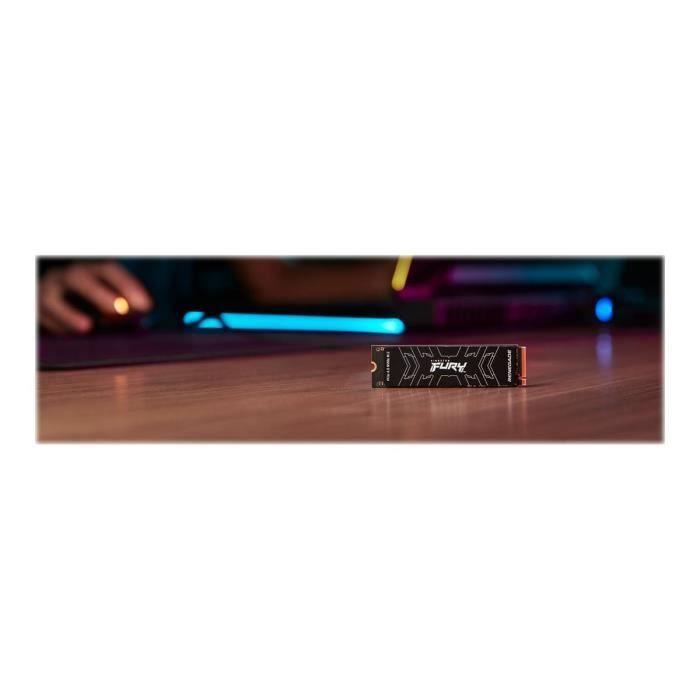 KINGSTON - SSD Interne - FURY Renegade - 4To - M.2 NVMe (SFYRD/4000G) KINGSTON