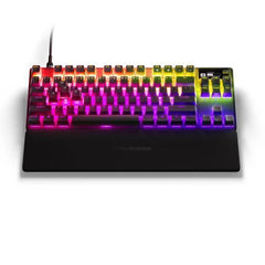 Clavier gamer mécanique - STEELSERIES - APEX PRO TKL (2023) - Sans pavé numérique - Filaire - Avec switchs réglables - Noir STEELSERIES