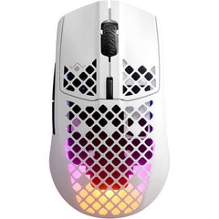 Souris gamer filaire ultra légere - STEELSERIES - AEROX 3 WIRELESS (2022) EDITION SNOW - Blanc STEELSERIES