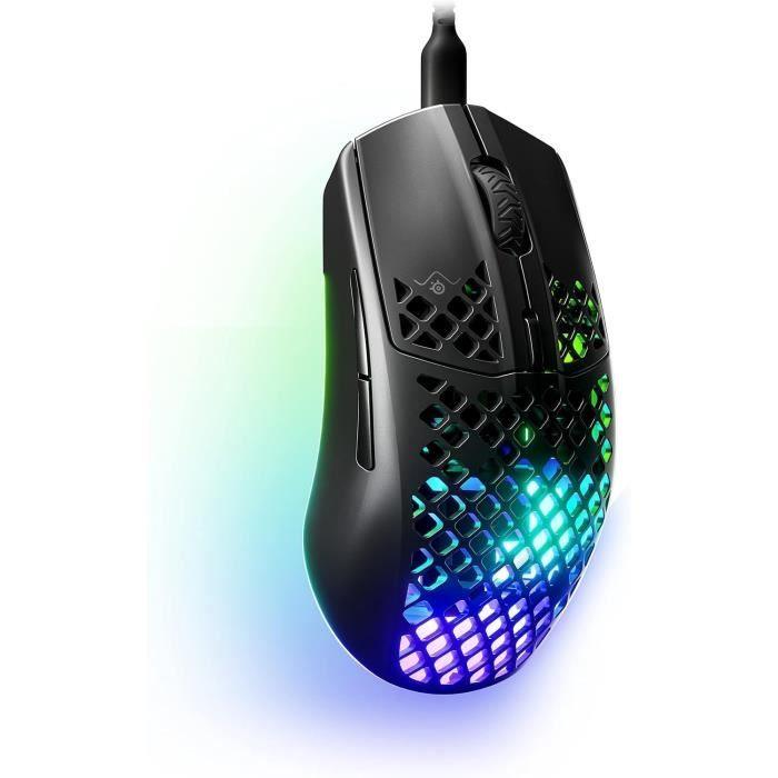 Souris gamer filaire ultra légere - STEELSERIES - AEROX 3 (2022) EDITION ONYX - Noir STEELSERIES