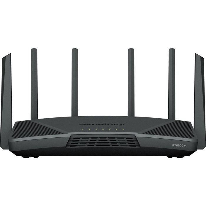 SYNOLOGY Routeur WiFi 6 Tri band jusqu'a 6,6 Gbit/s -RT6600AX SYNOLOGY