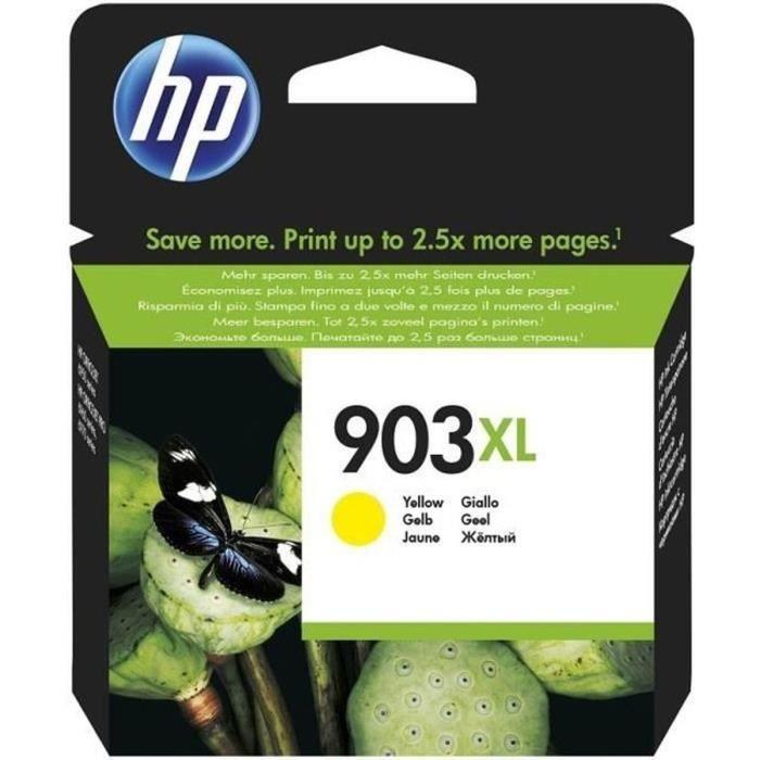 HP 903XL Cartouche d'encre jaune grande capacité authentique (T6M11AE) pour HP OfficeJet Pro 6950/6960/6970 HP