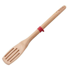 TEFAL Spatule a angle Ingenio - Bois hetre et silicone platinium - 32 cm TEFAL