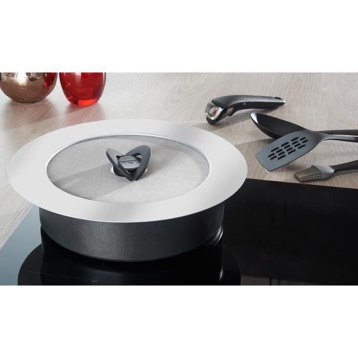 TEFAL Couvercle anti-projection Ingenio - Inox - 24/30 cm TEFAL