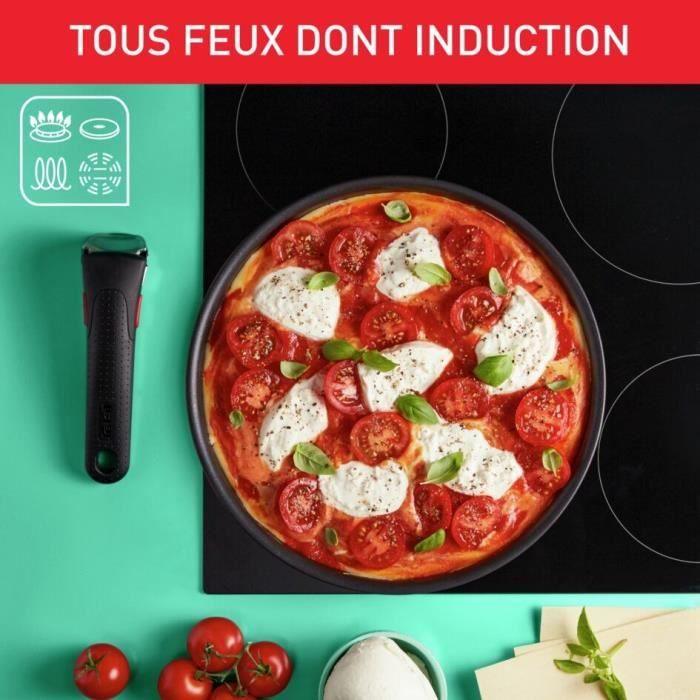 TEFAL INGENIO Daily Chef Batterie de cuisine 10 p, Induction, Revetement antiadhésif, Poeles casseroles, Fabriqué en France L3989402 TEFAL