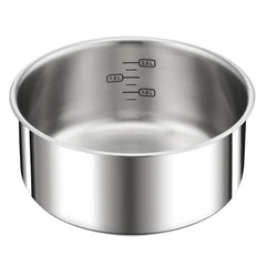 TEFAL L8982904 INGENIO PREFERENCE Casserole 18 cm, inox, poignée vendue séparément, tous feux dont induction TEFAL