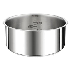 TEFAL L8982904 INGENIO PREFERENCE Casserole 18 cm, inox, poignée vendue séparément, tous feux dont induction TEFAL