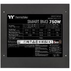 THERMALTAKE Smart BM3 750W (Noir) (80+ Bronze) - Alimentation PC - 750W THERMALTAKE