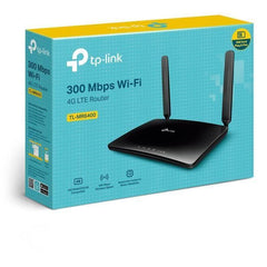 TP-Link - TL-MR6400 - Routeur 4G LTE WiFi N 300 Mbps avec antennes détachables TP-LINK