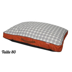 TYROL Matelas 80x60x12cm pour Chien Grand/Moyen, Matelas Ouatine Dense TYROL