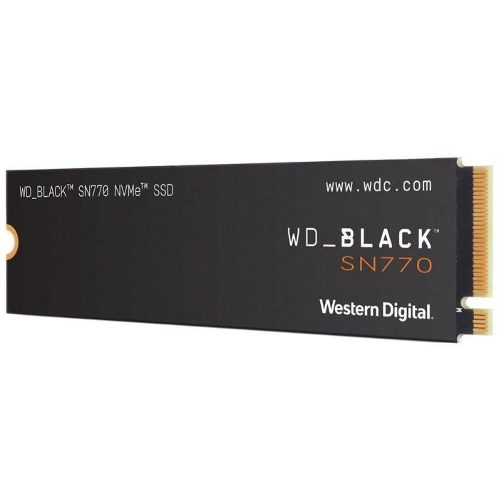 Disque SSD Interne - SN770 NVMe - WD_BLACK - 2 To - M.2 2280 - WDS200T3X0E WESTERN DIGITAL