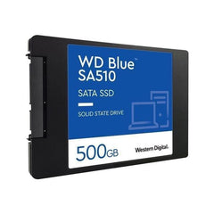 WESTERN DIGITAL Disque dur SA510 - SATA SSD - 500GB interne - Format 2.5 - Bleu WESTERN DIGITAL