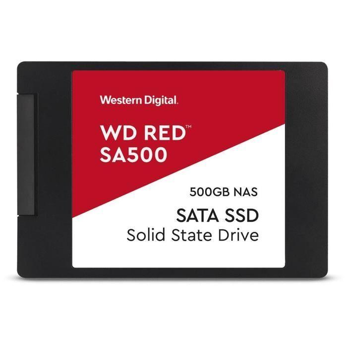 WD Red™ - Disque SSD Interne Nas - SA500 - 500 Go - 2.5 (WDS500G1R0A) WESTERN DIGITAL