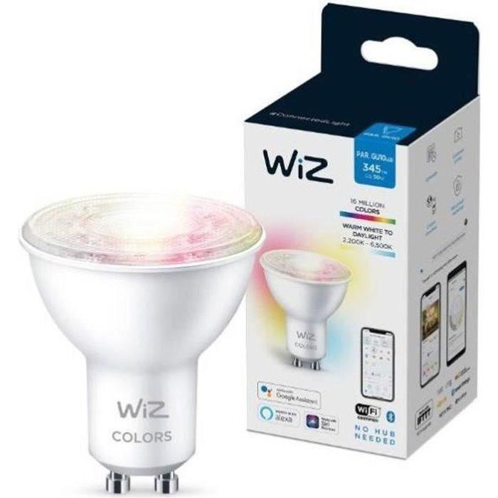 WiZ Ampoules LED Connectée couleur GU10 50W WIZ