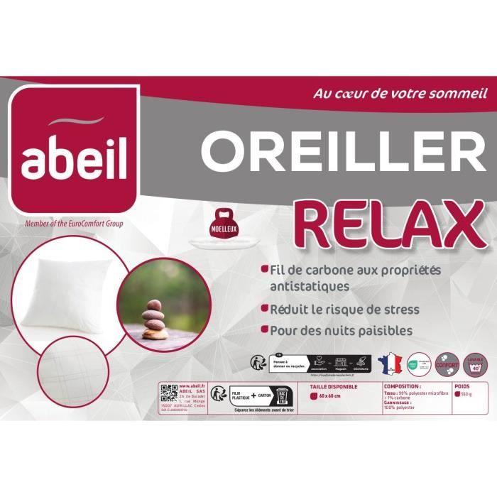 ABEIL Oreiller Relax 60 x 60 cm - Paloma Tech