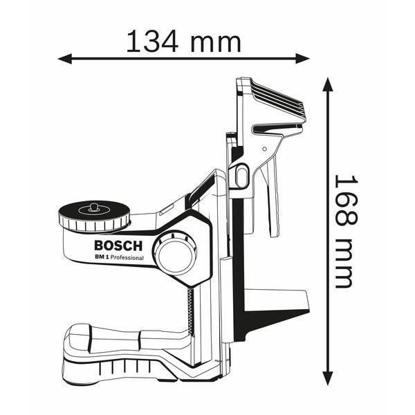 Accessoire de mise a niveau Bosch Professionnal BM1 solution universelle pour tous les lasers lignes - 0601015A01