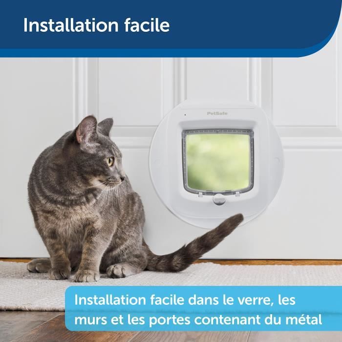 Adaptateur d'installation pour chatiere PETSAFE  PPA19-16811 - Brun - Paloma Tech