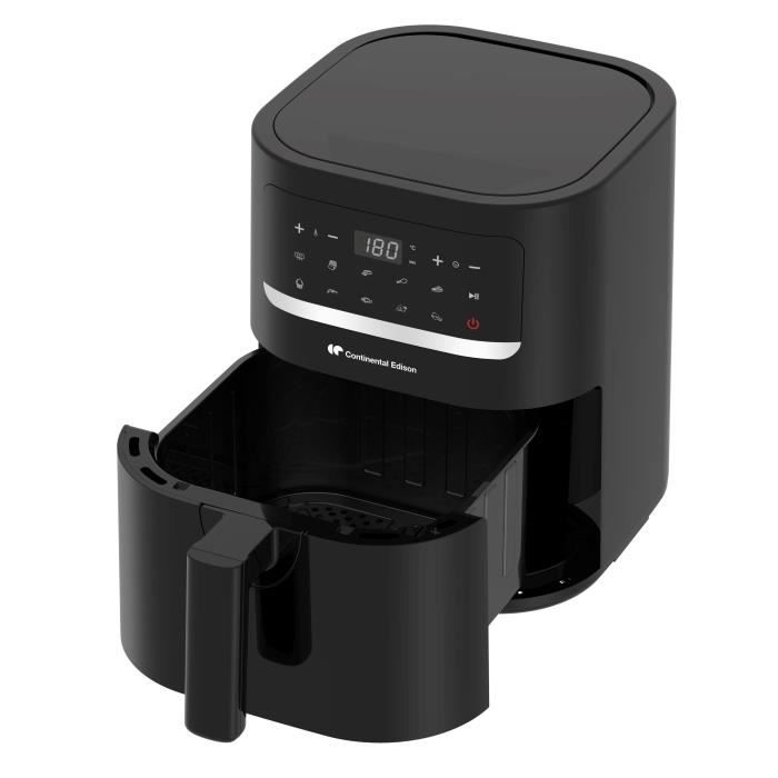 Airfryer - Friteuse a Air Sans huile CONTINENTAL EDISON - FRSH1400B - 4,5 L - Noir - 1400W